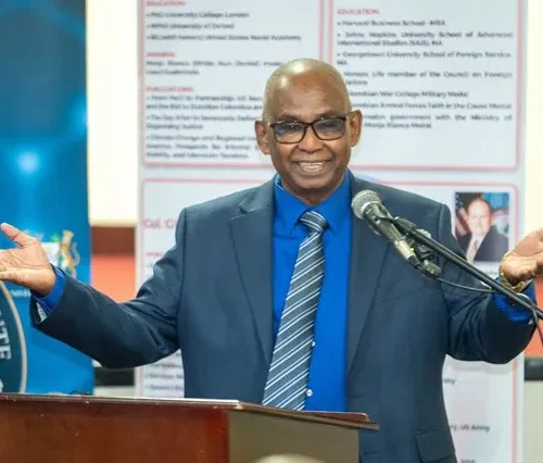 Director of the National Defence Instititute, Dr. Randolph Persaud